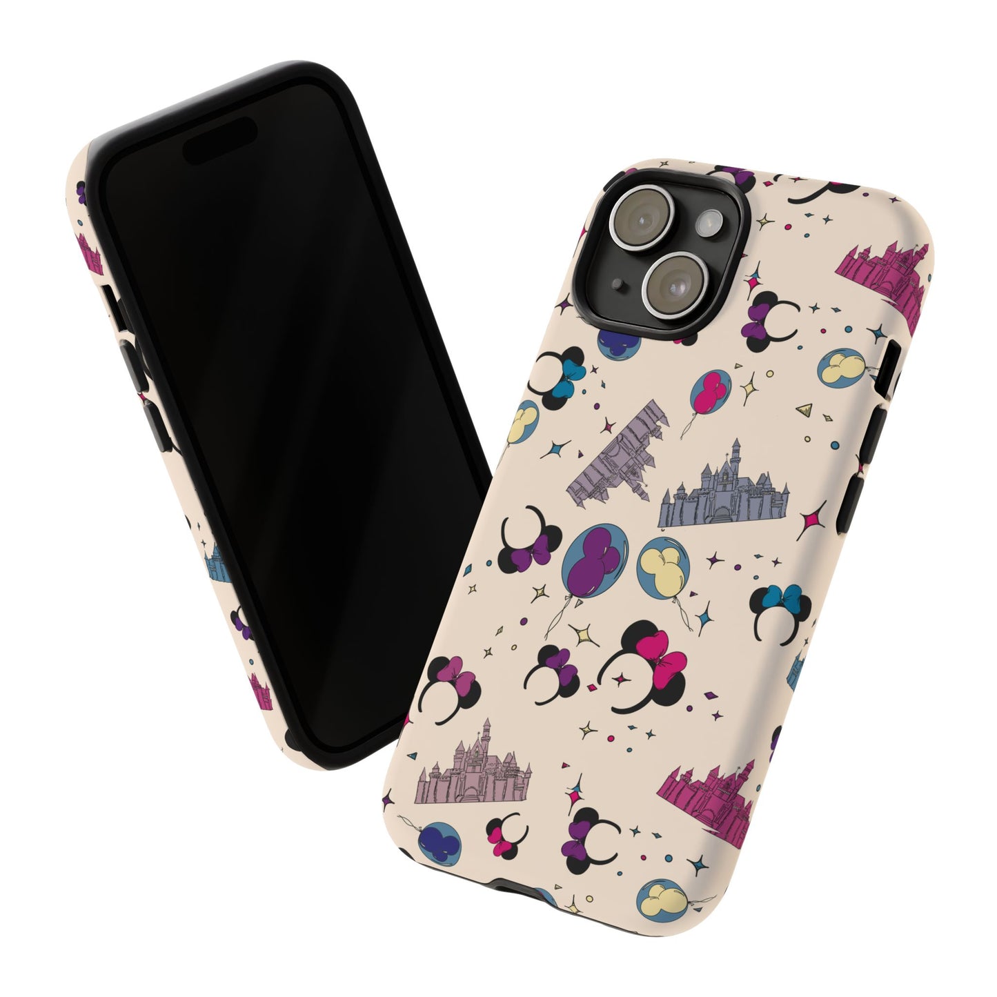 Whimsical Phone Case - Colorful Disney-Inspired Design