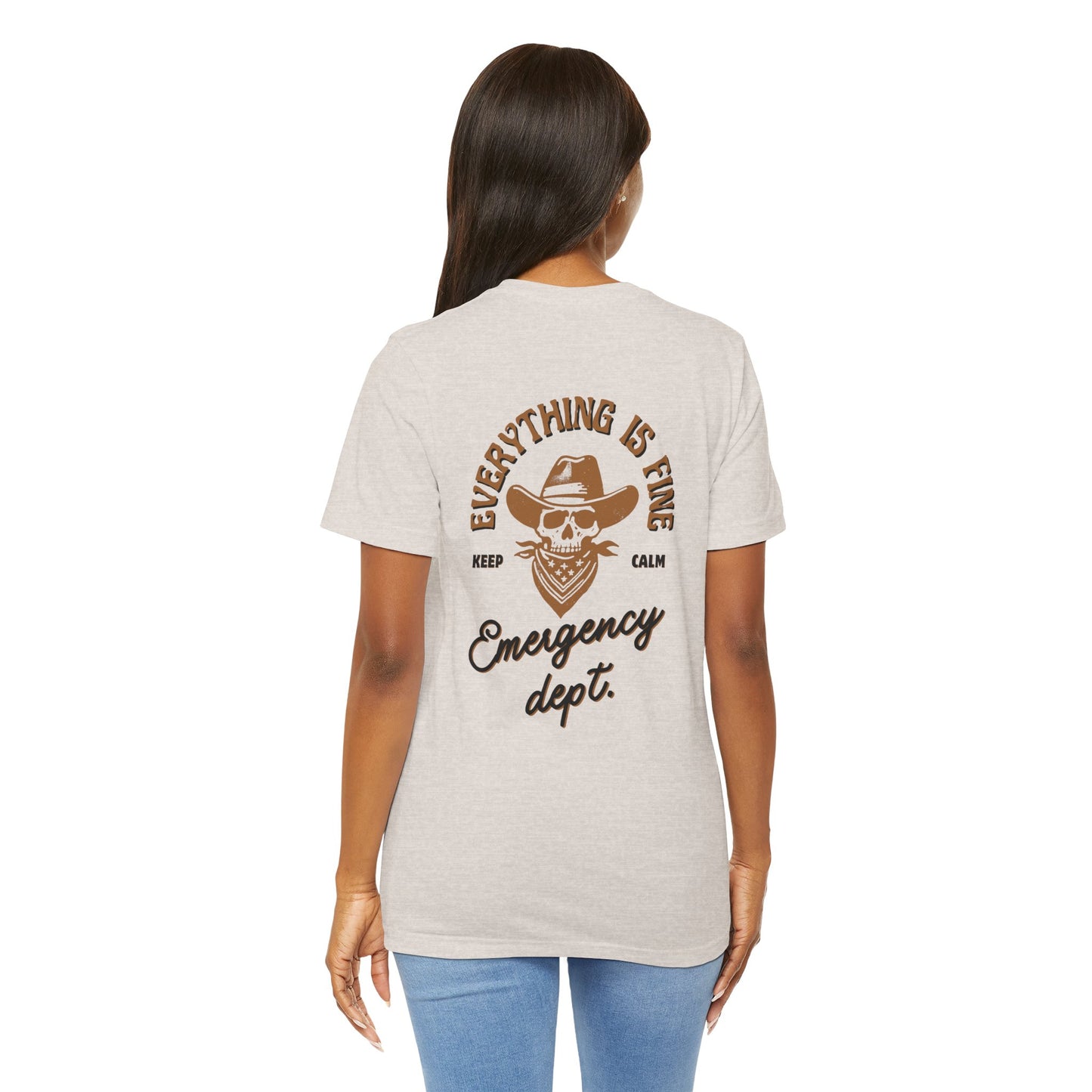 “Everything Is Fine” t Shirt| Emergency Department shirt| nurse shirt| Hospital Staff shirt| Paramedic| ED Tech|