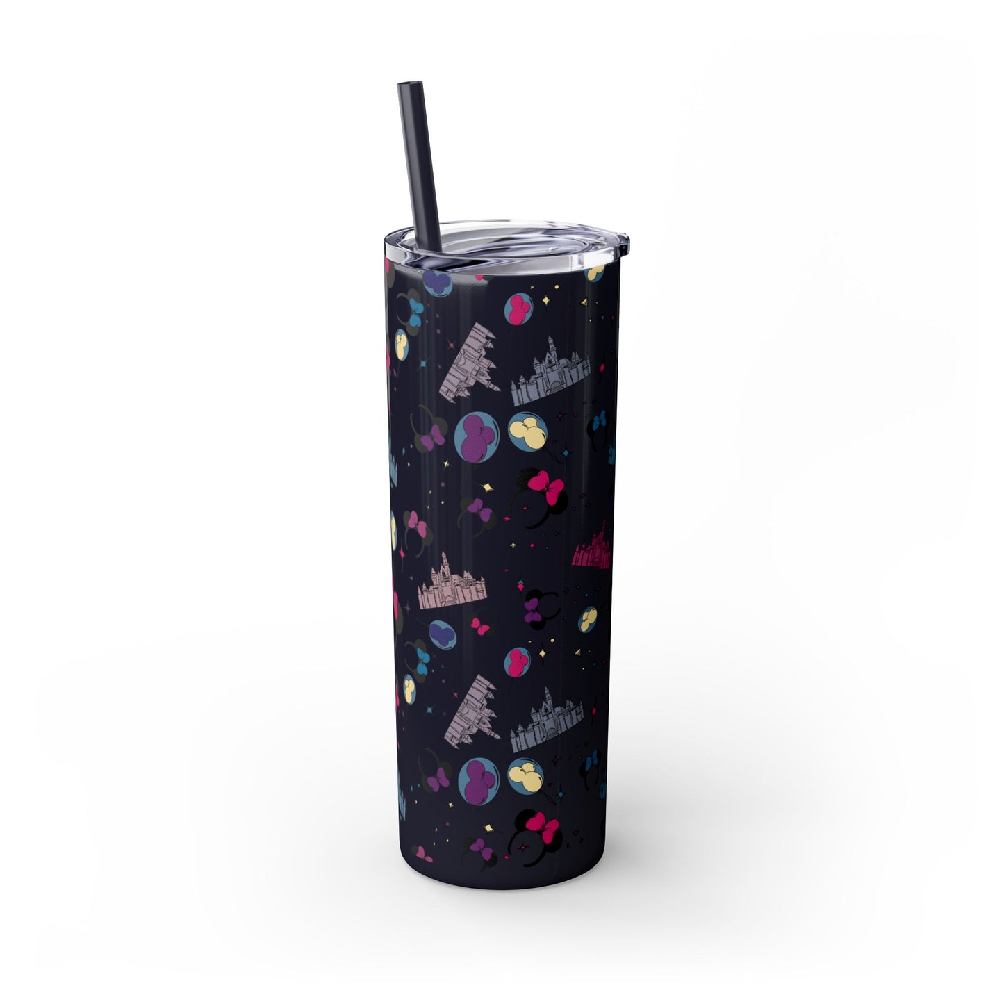 Disneyland Whimsical 20oz Skinny Tumbler with Disney Inspired Design