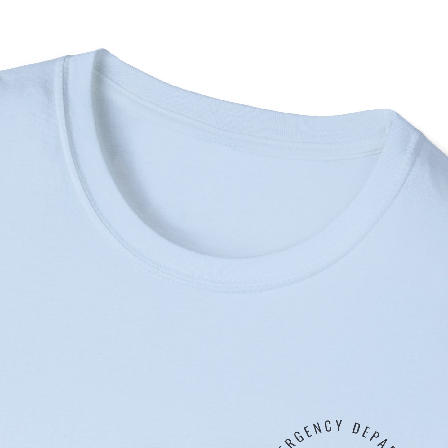 Unisex Emergency Department T-Shirt - Softstyle Tee for Healthcare Heroes