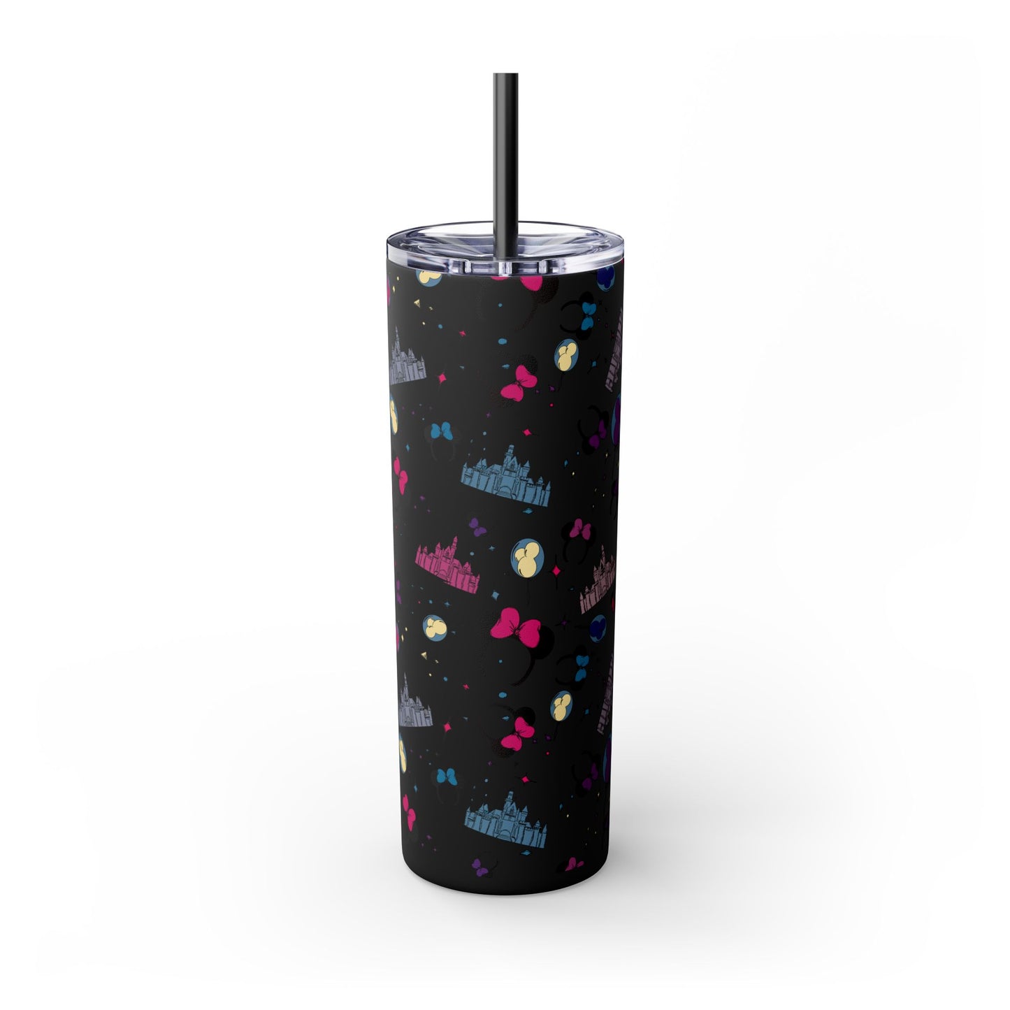 Disneyland Whimsical 20oz Skinny Tumbler with Disney Inspired Design