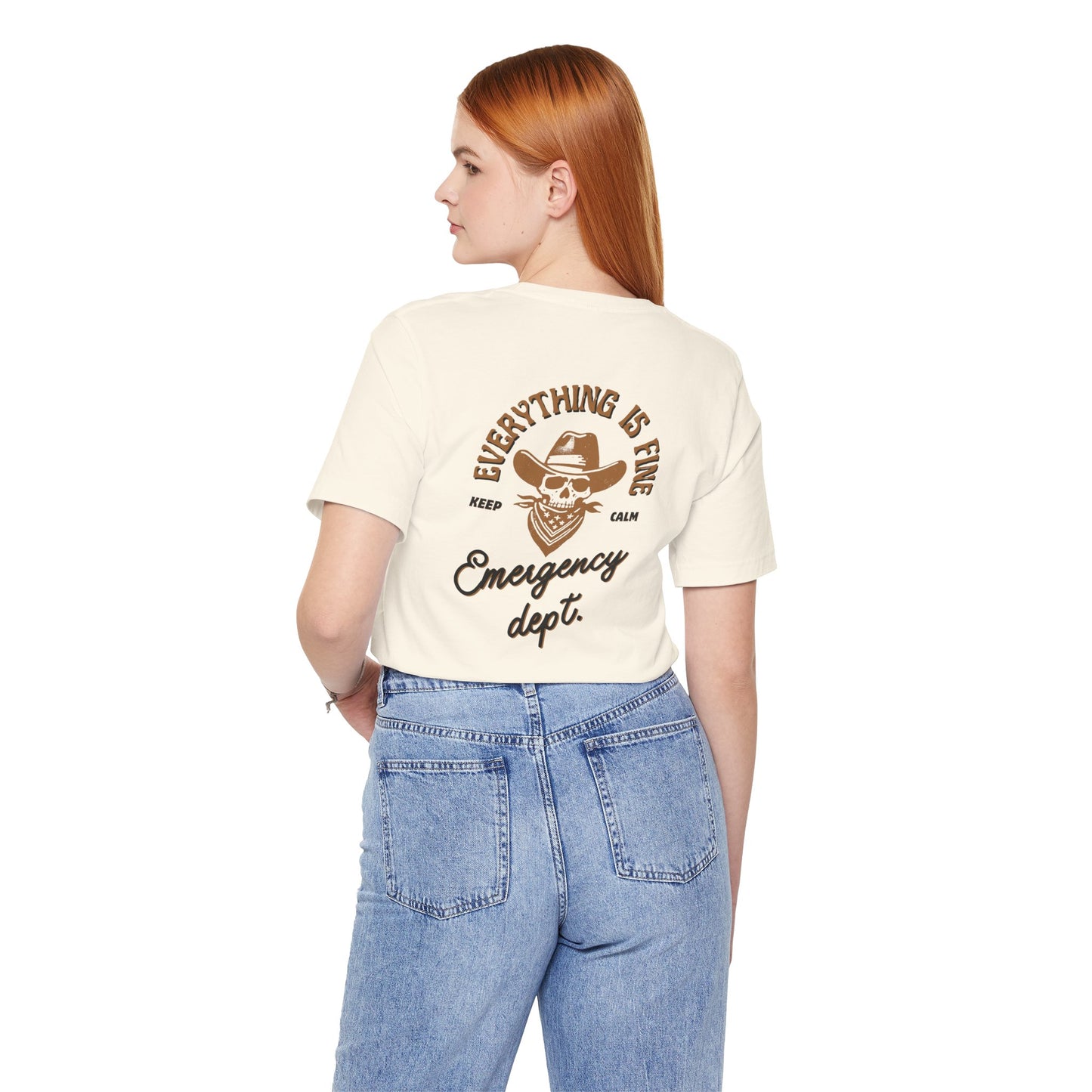 “Everything Is Fine” t Shirt| Emergency Department shirt| nurse shirt| Hospital Staff shirt| Paramedic| ED Tech|