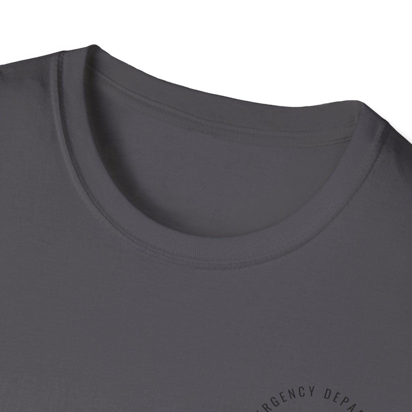 Unisex Emergency Department T-Shirt - Softstyle Tee for Healthcare Heroes