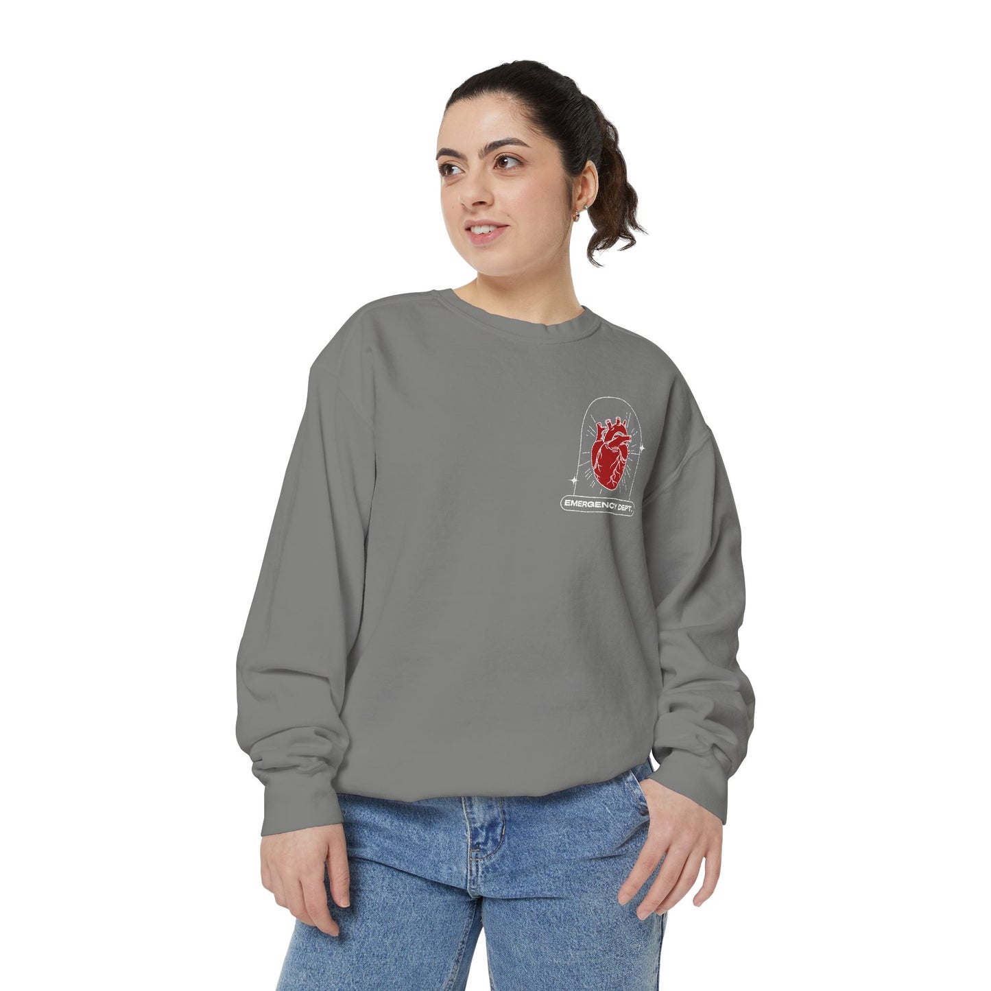 Emergency room sweatshirt| sweatshirt for nurses | emergency dept.