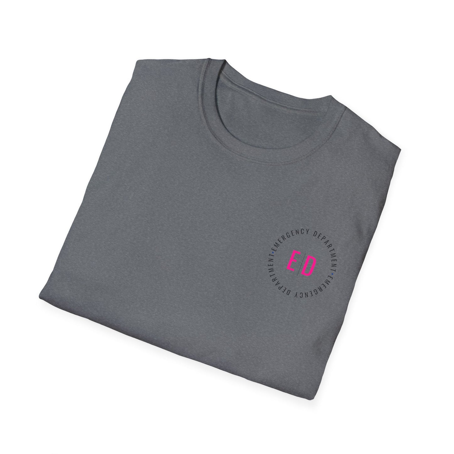 Unisex Emergency Department T-Shirt - Softstyle Tee for Healthcare Heroes