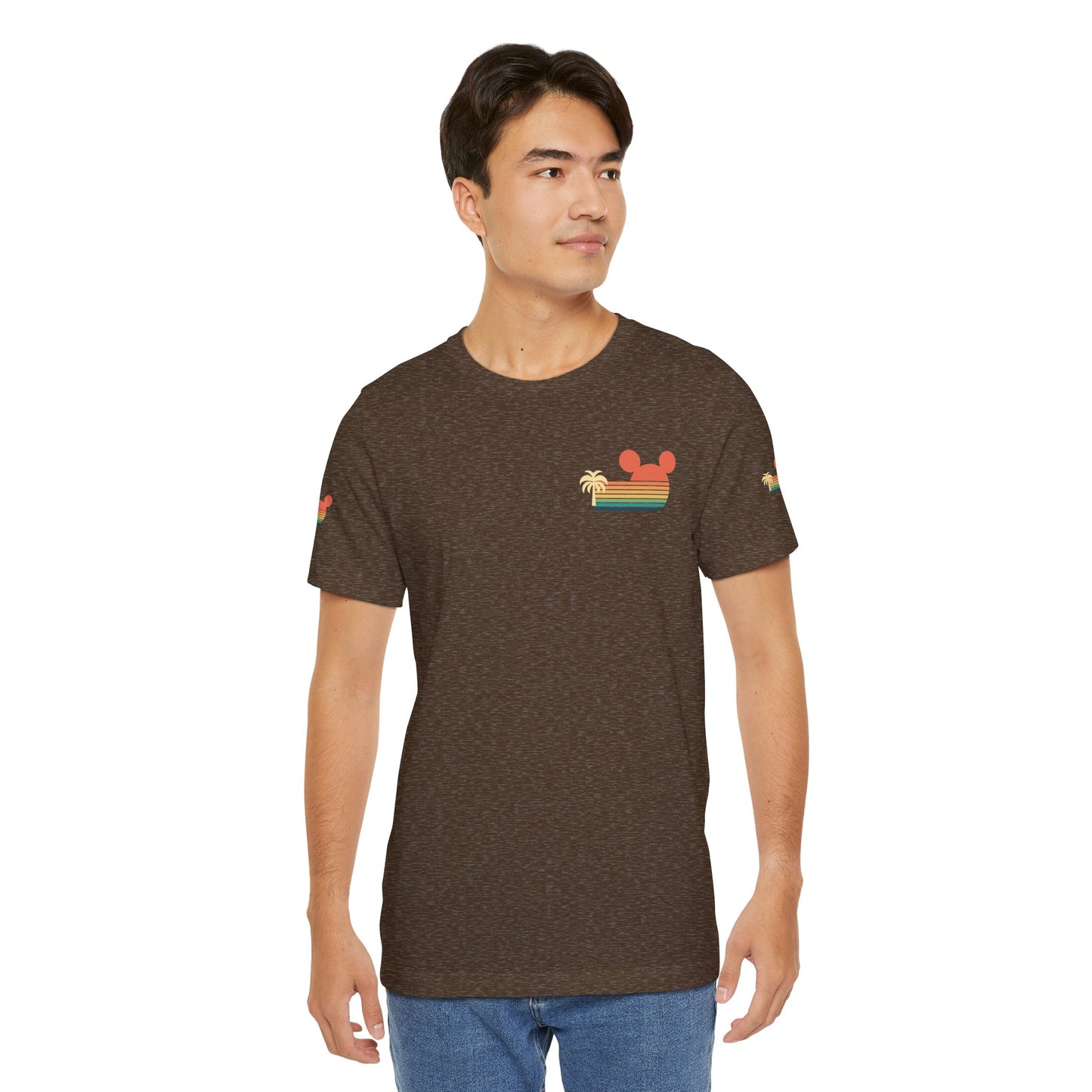 Retro Mickey Mouse summertime Short Sleeve Tee - Unisex Jersey T-Shirt