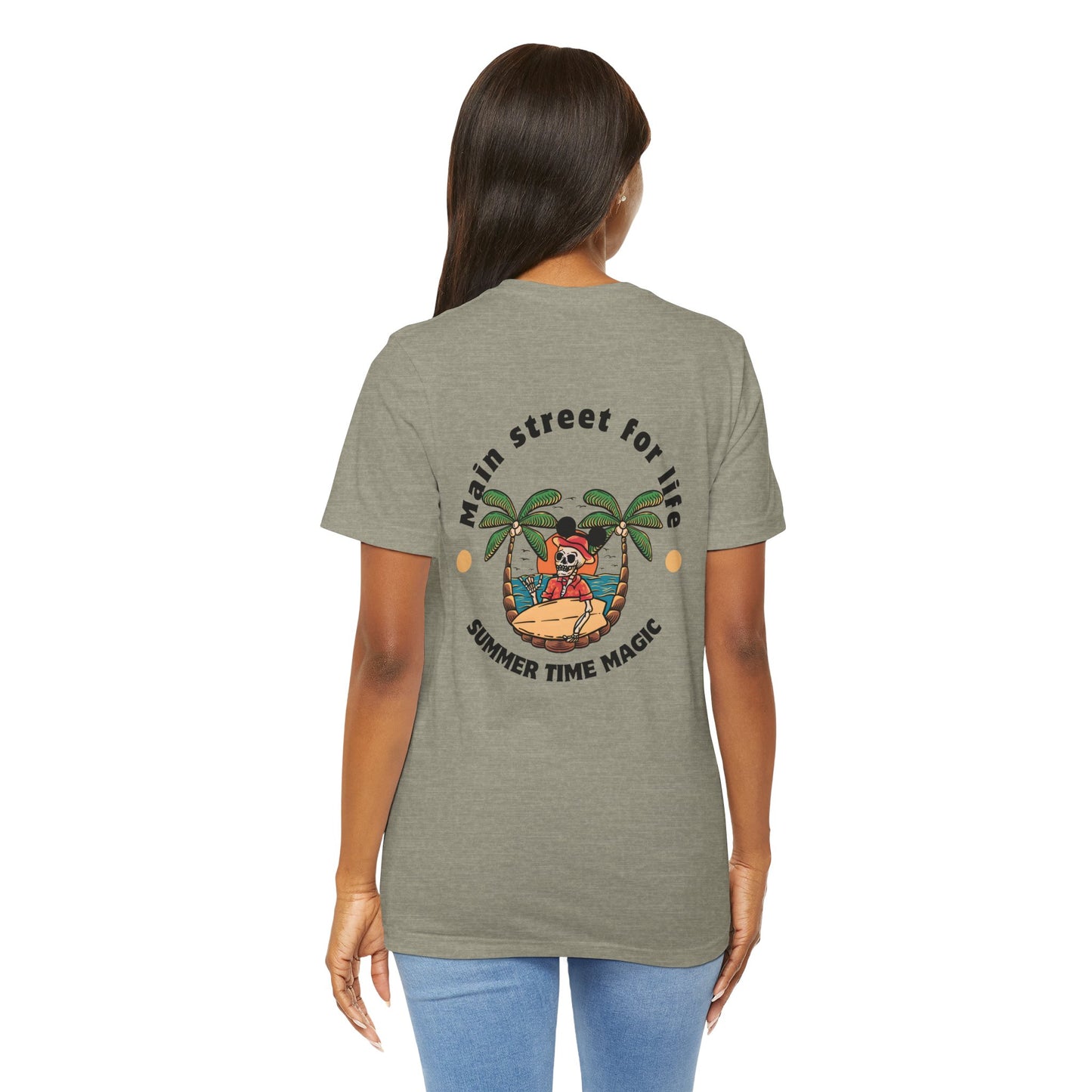 Main Street for Life| Disneyland Inspired Tshirt | Vacation T shirt| Custom Shirt
