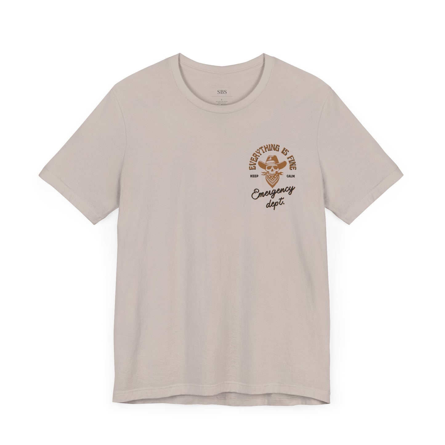 “Everything Is Fine” t Shirt| Emergency Department shirt| nurse shirt| Hospital Staff shirt| Paramedic| ED Tech|
