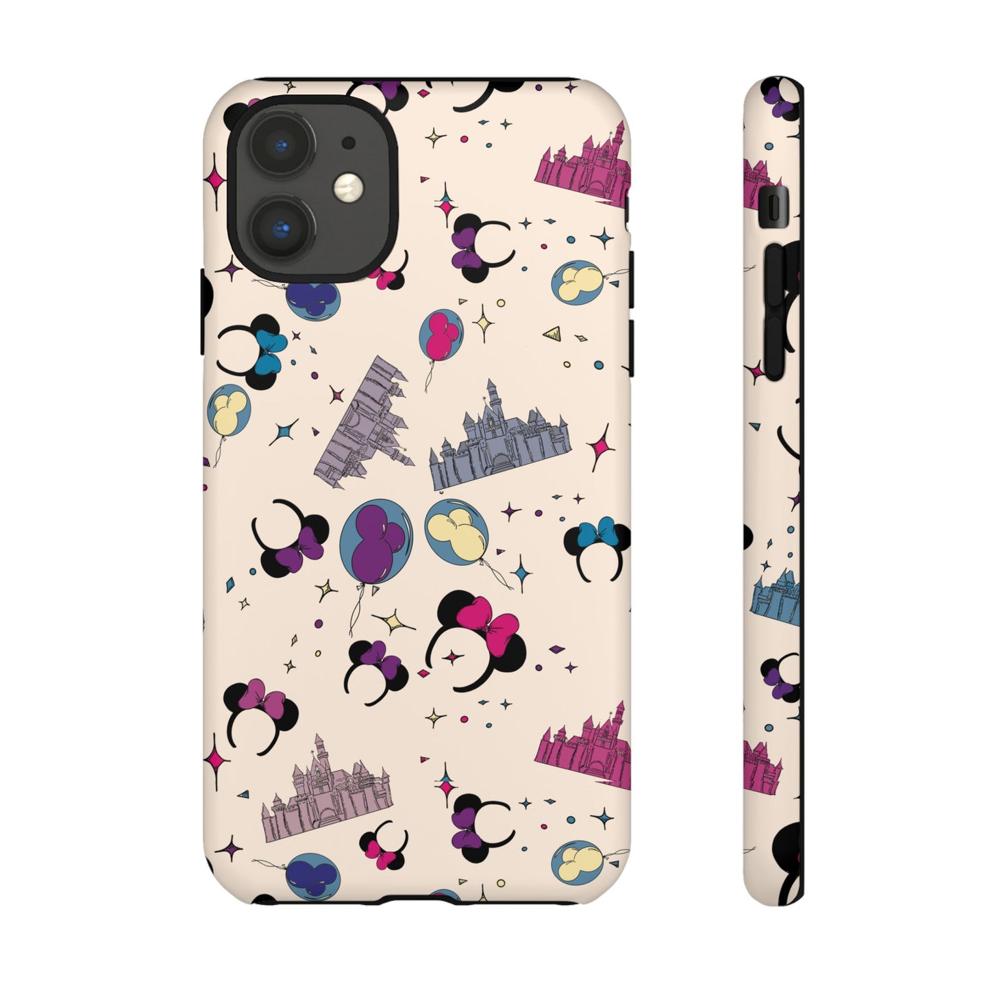 Whimsical Phone Case - Colorful Disney-Inspired Design