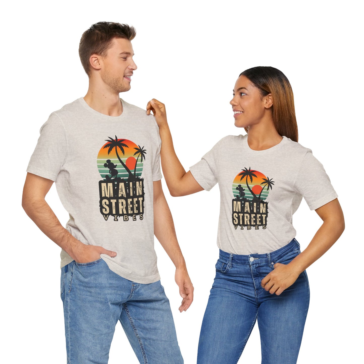 Main Street Vibes| Disneyland Tshirt| DisneyWorld| Unisex Graphic Tee| Vacation shirt
