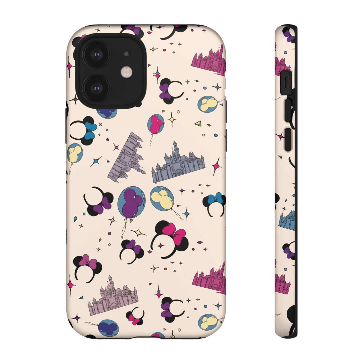 Whimsical Phone Case - Colorful Disney-Inspired Design