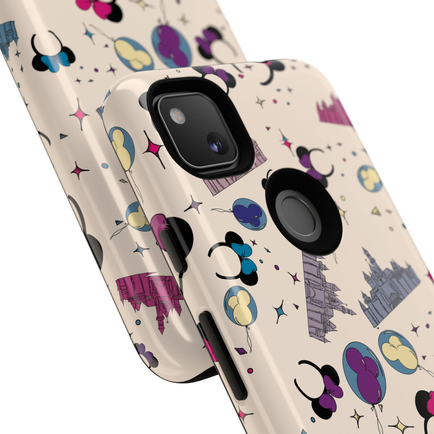 Whimsical Phone Case - Colorful Disney-Inspired Design