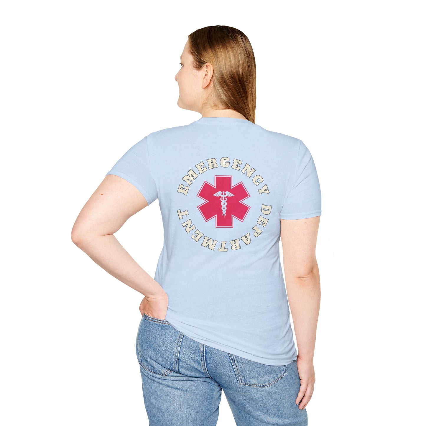 Unisex Softstyle T-Shirt - Emergency Department Print Tee