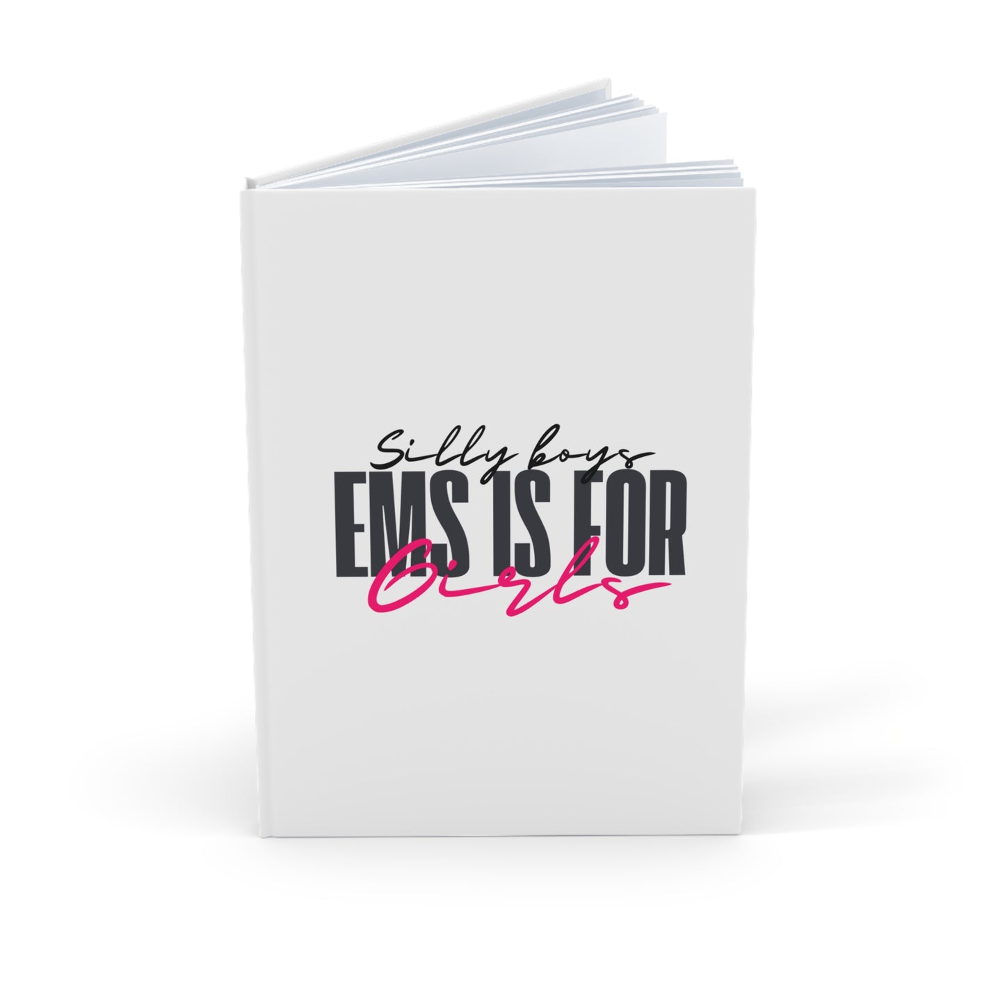 Silly Boys A5 Hardcover Journal for Girls - Fun & Stylish Notebook for Teen Girls