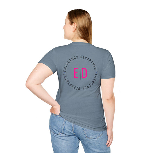 Unisex Emergency Department T-Shirt - Softstyle Tee for Healthcare Heroes