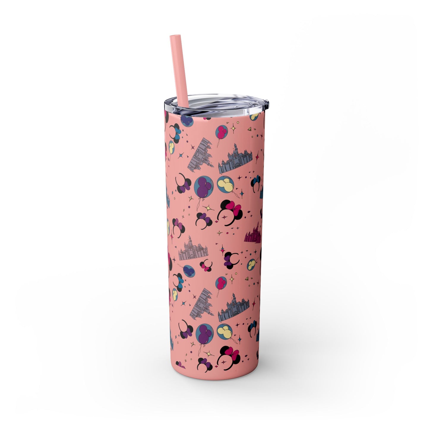 Disneyland Whimsical 20oz Skinny Tumbler with Disney Inspired Design