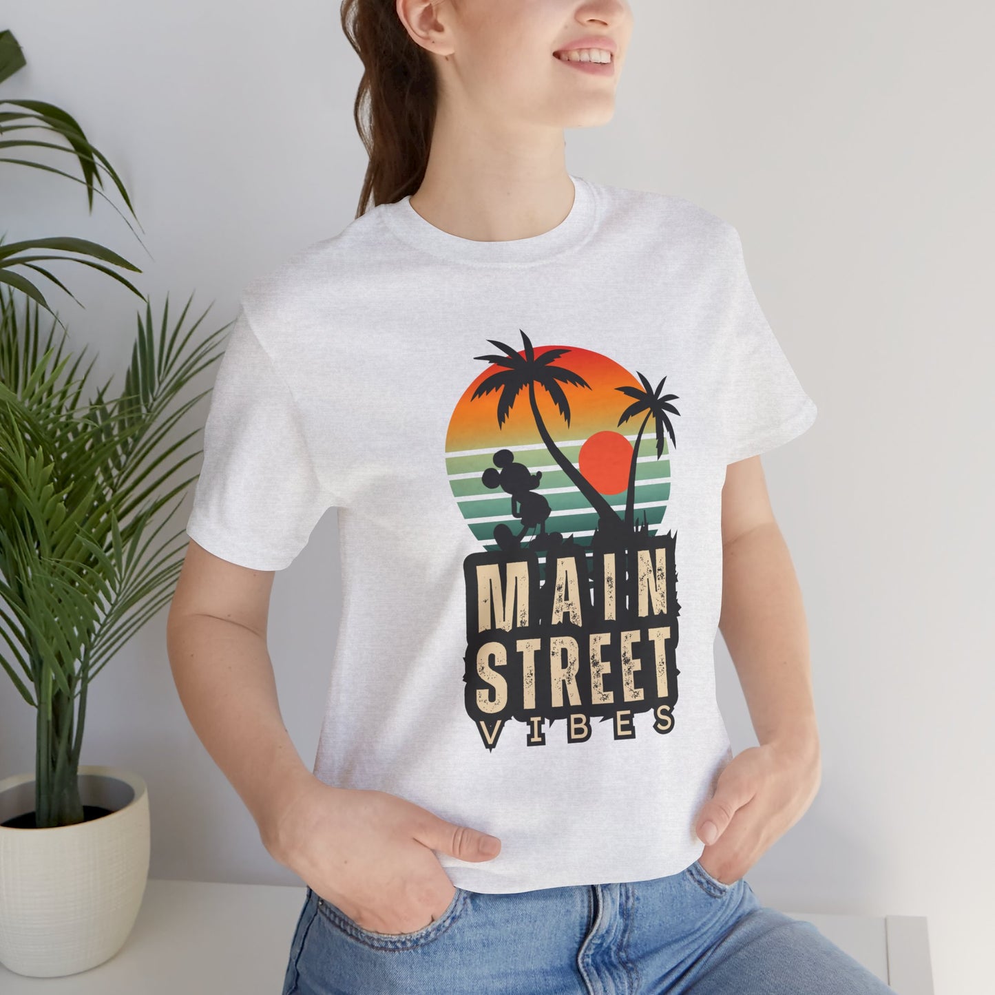 Main Street Vibes| Disneyland Tshirt| DisneyWorld| Unisex Graphic Tee| Vacation shirt