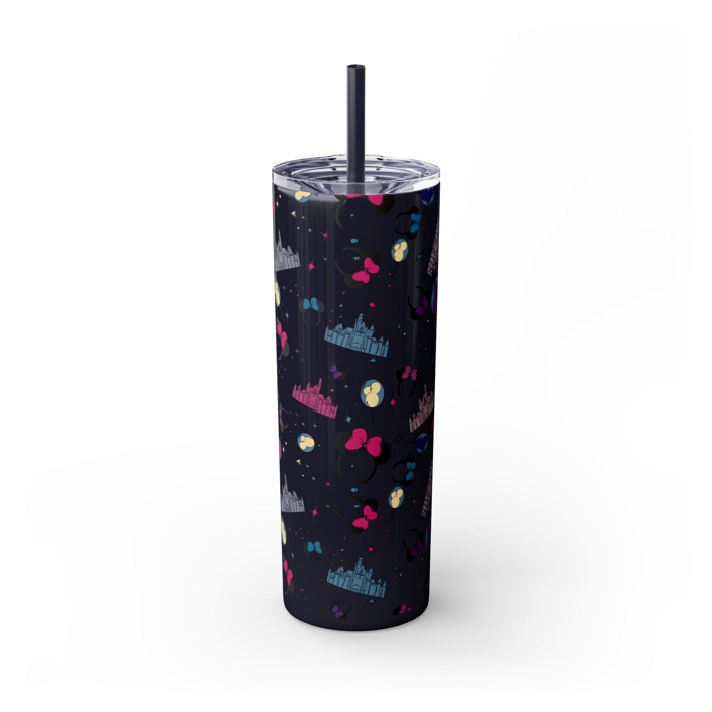 Disneyland Whimsical 20oz Skinny Tumbler with Disney Inspired Design