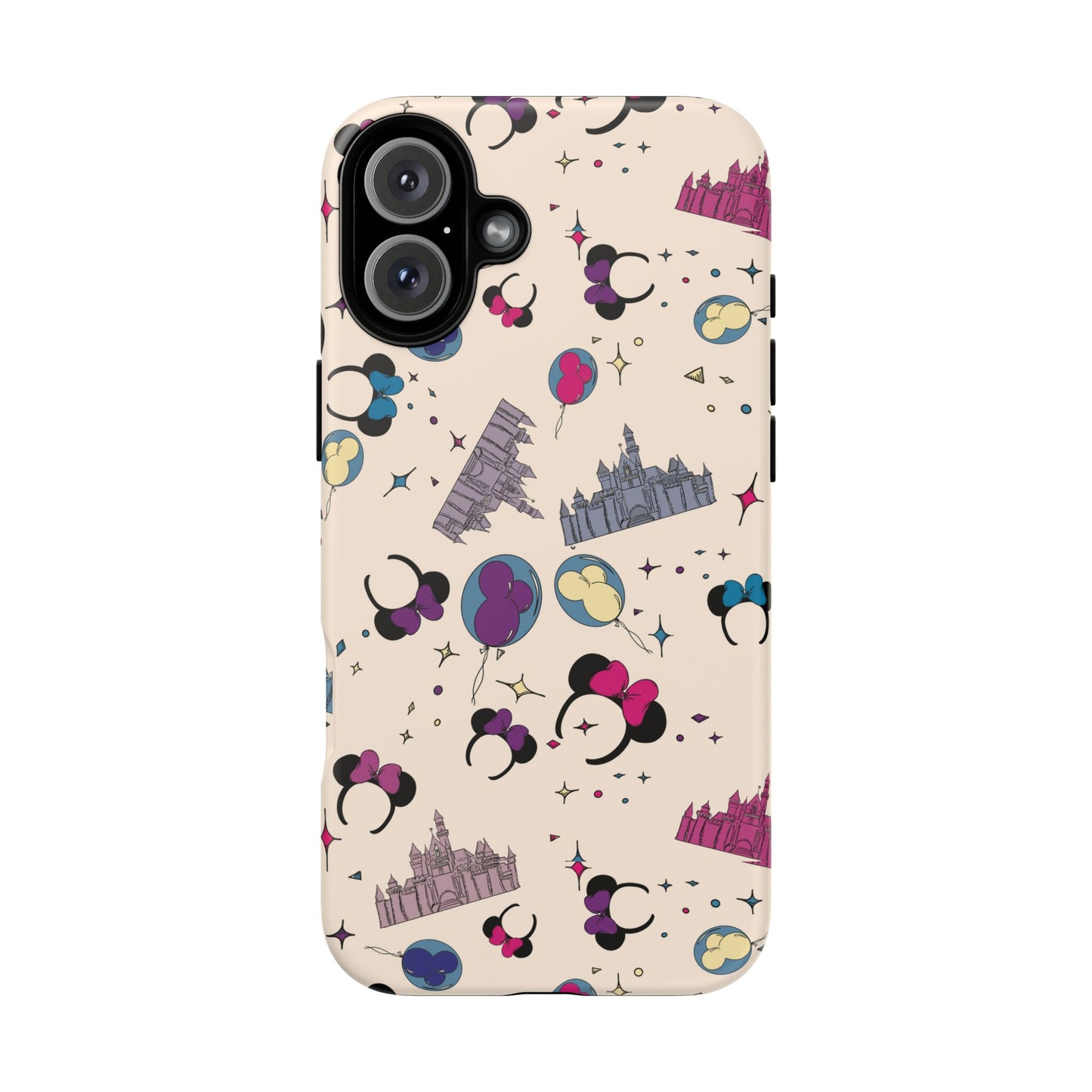 Whimsical Phone Case - Colorful Disney-Inspired Design