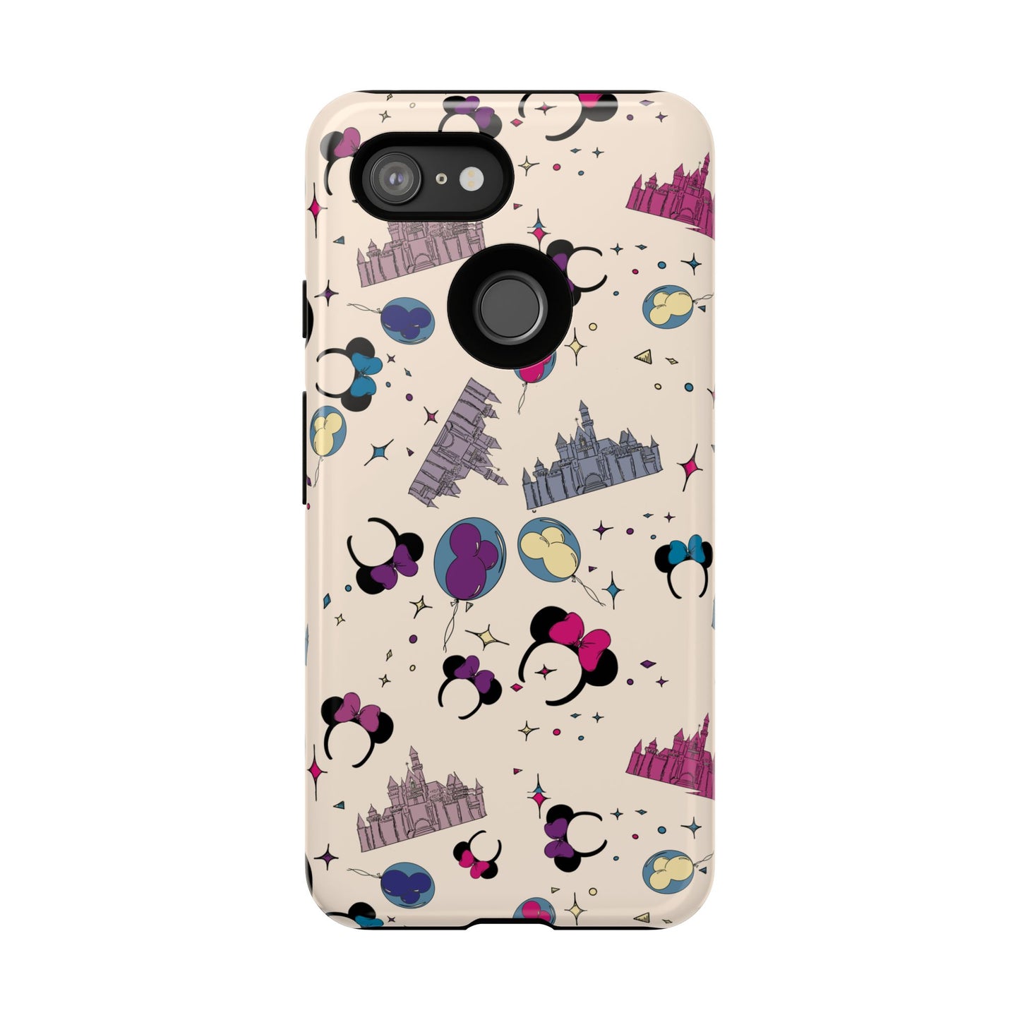 Whimsical Phone Case - Colorful Disney-Inspired Design