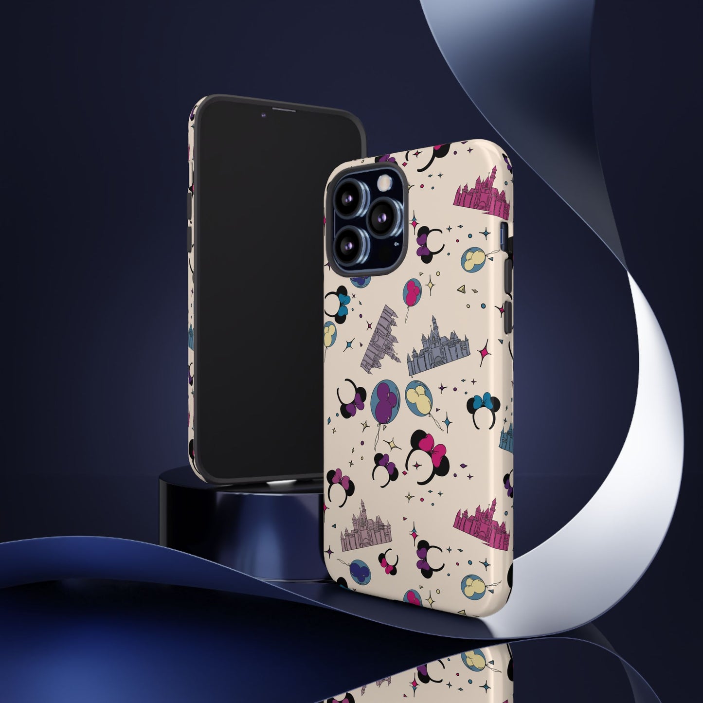 Whimsical Phone Case - Colorful Disney-Inspired Design