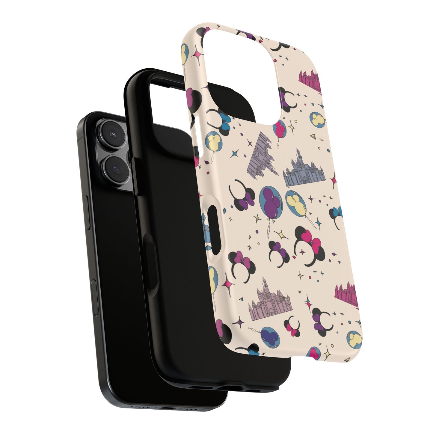 Whimsical Phone Case - Colorful Disney-Inspired Design