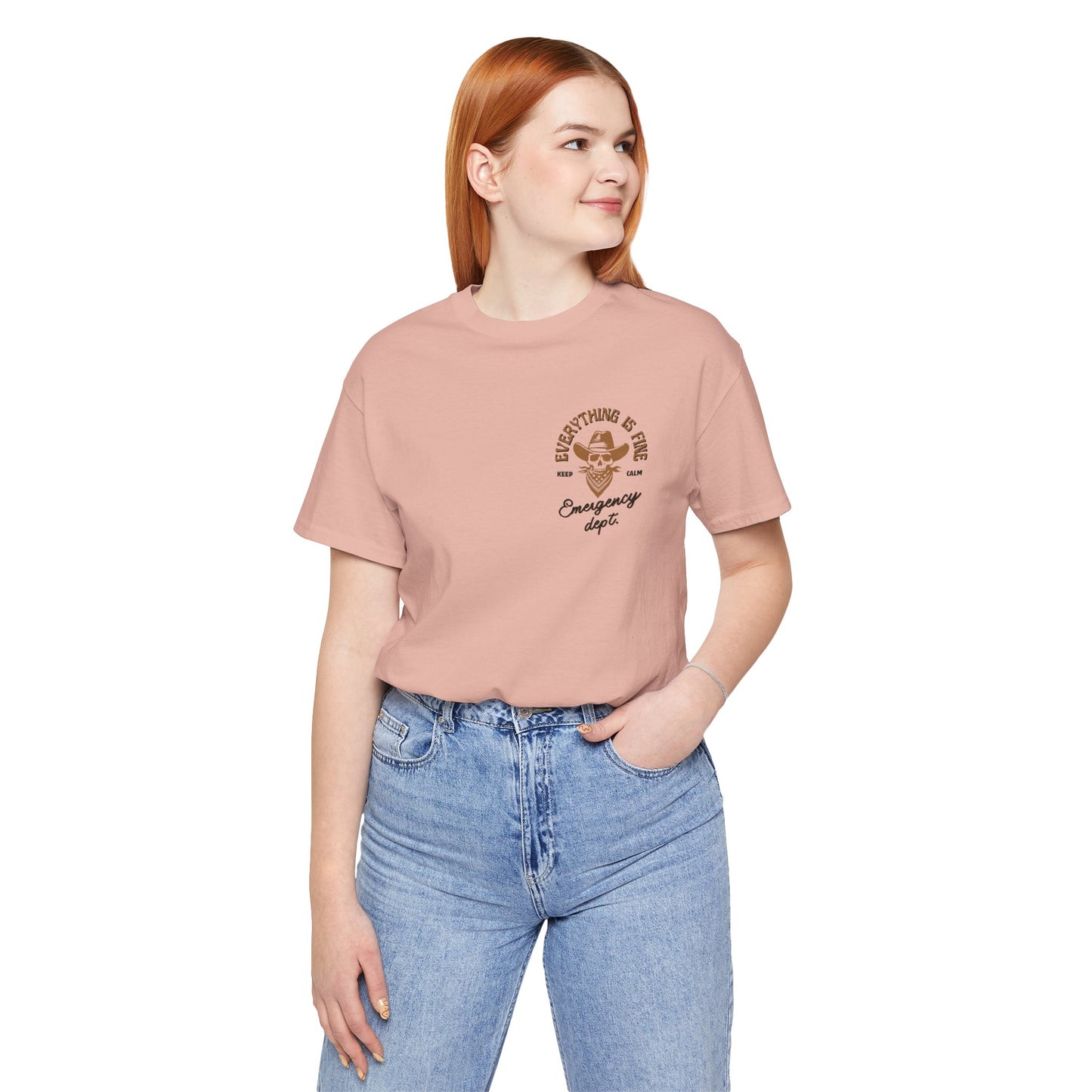 “Everything Is Fine” t Shirt| Emergency Department shirt| nurse shirt| Hospital Staff shirt| Paramedic| ED Tech|