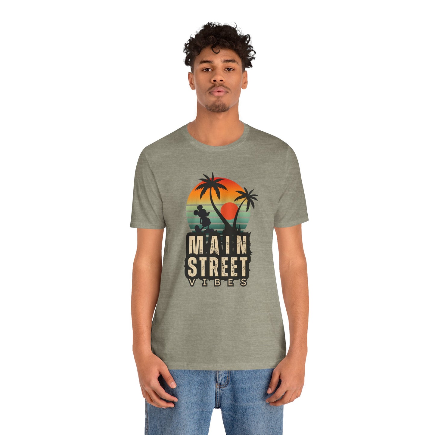Main Street Vibes| Disneyland Tshirt| DisneyWorld| Unisex Graphic Tee| Vacation shirt