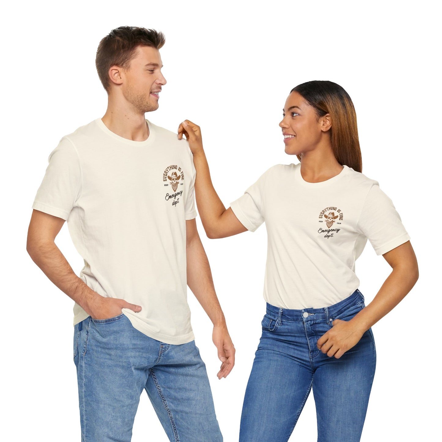 “Everything Is Fine” t Shirt| Emergency Department shirt| nurse shirt| Hospital Staff shirt| Paramedic| ED Tech|