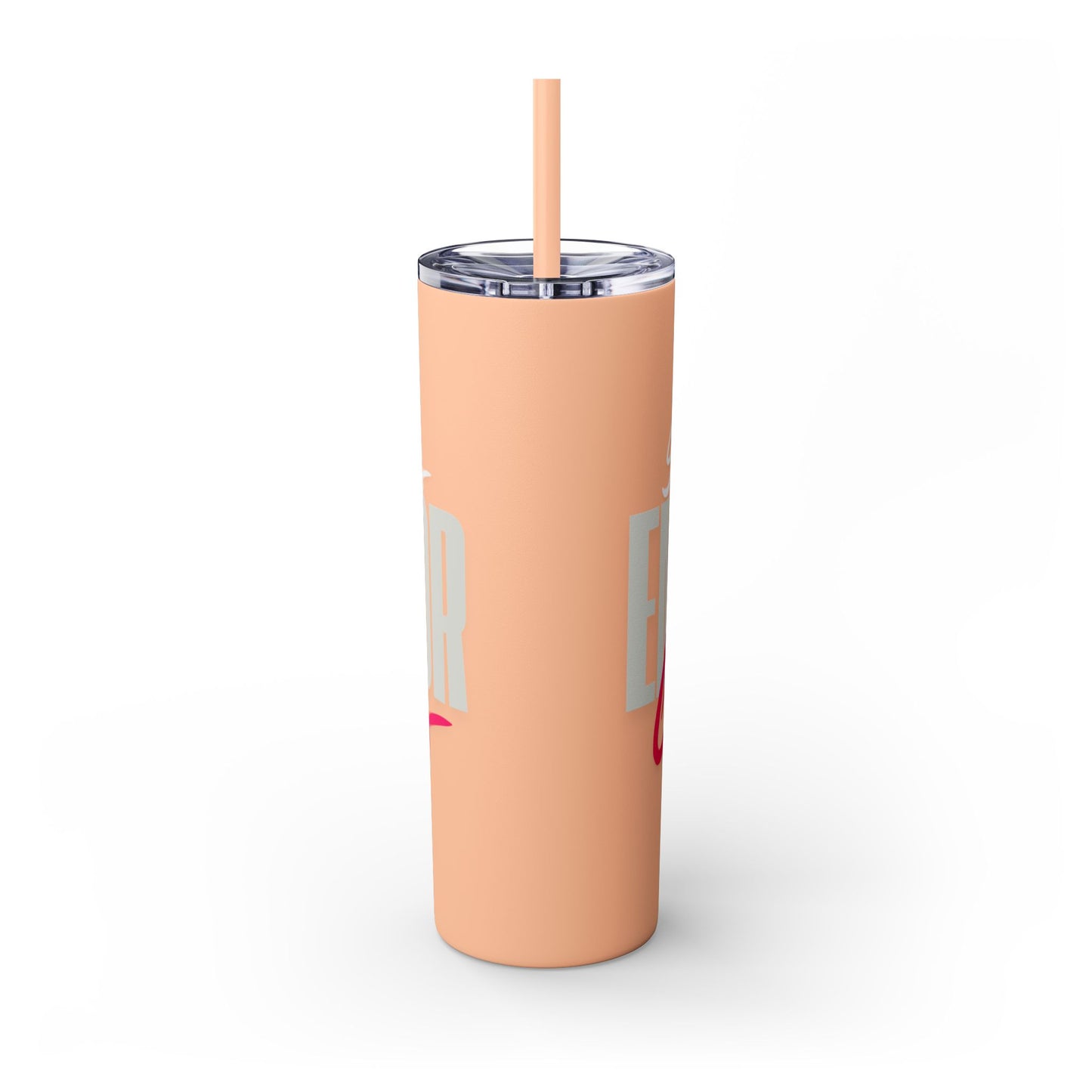 Silly boys EMS is for Girl Skinny Tumbler with Straw - 20oz Travel Cup
