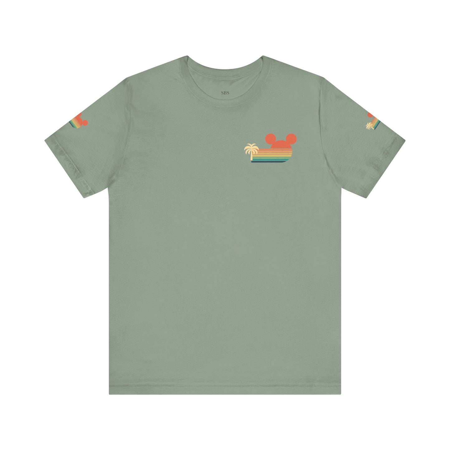 Retro Mickey Mouse summertime Short Sleeve Tee - Unisex Jersey T-Shirt