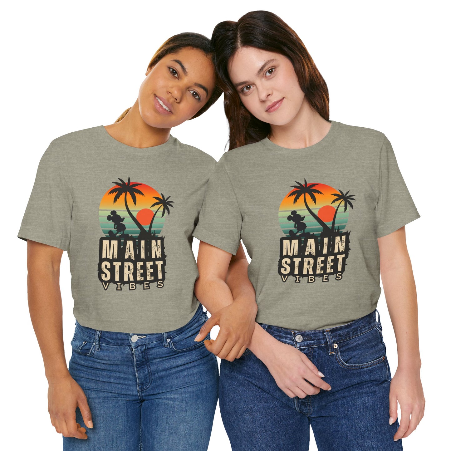 Main Street Vibes| Disneyland Tshirt| DisneyWorld| Unisex Graphic Tee| Vacation shirt
