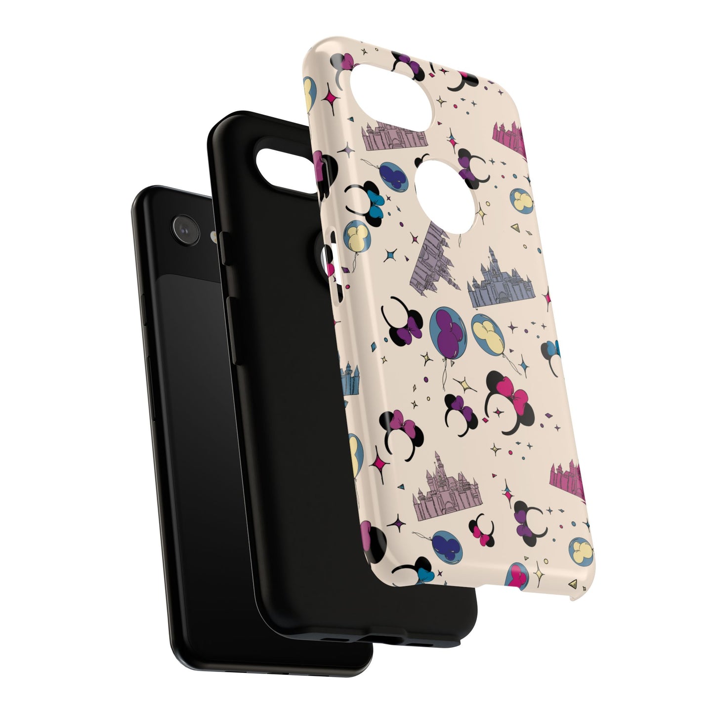 Whimsical Phone Case - Colorful Disney-Inspired Design
