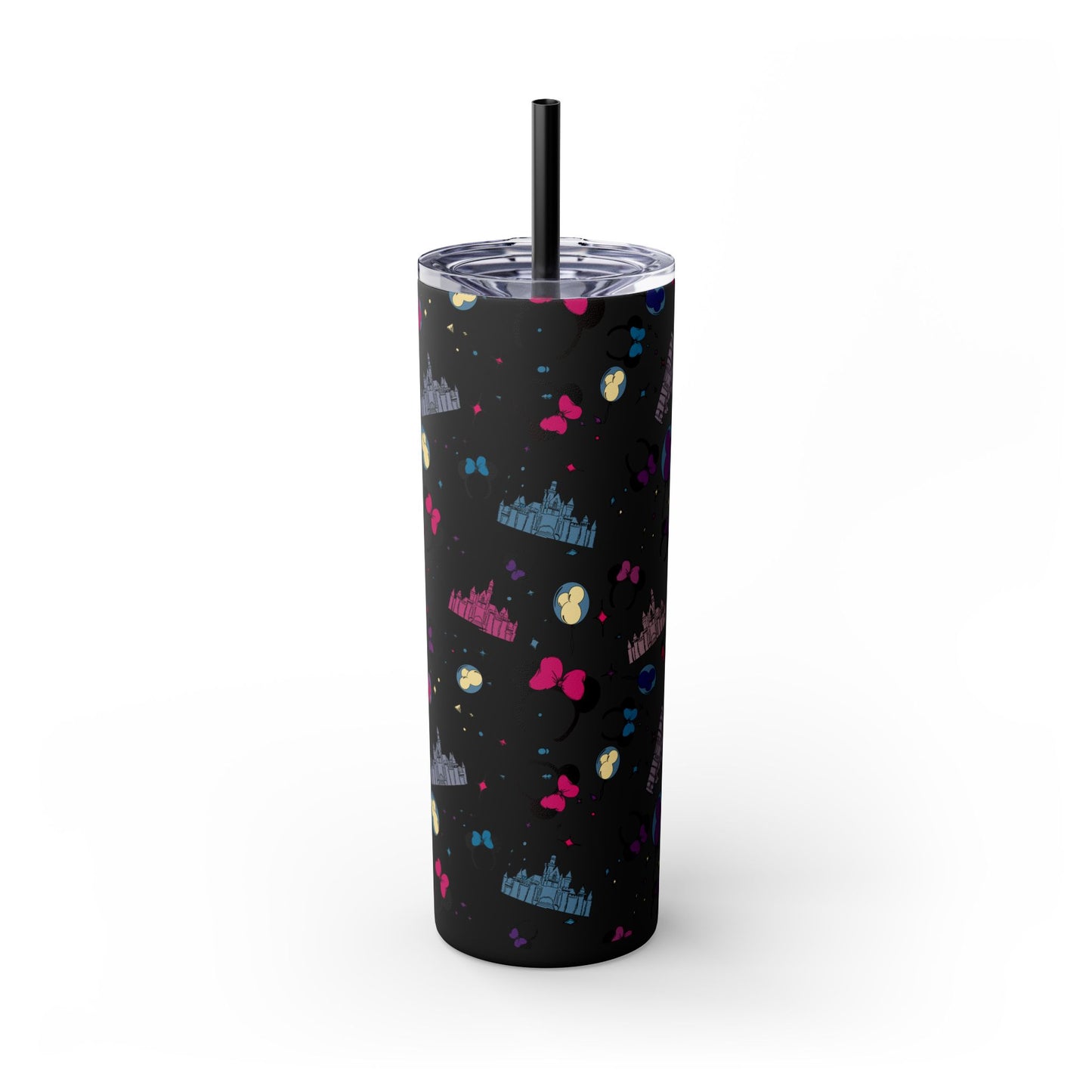 Disneyland Whimsical 20oz Skinny Tumbler with Disney Inspired Design