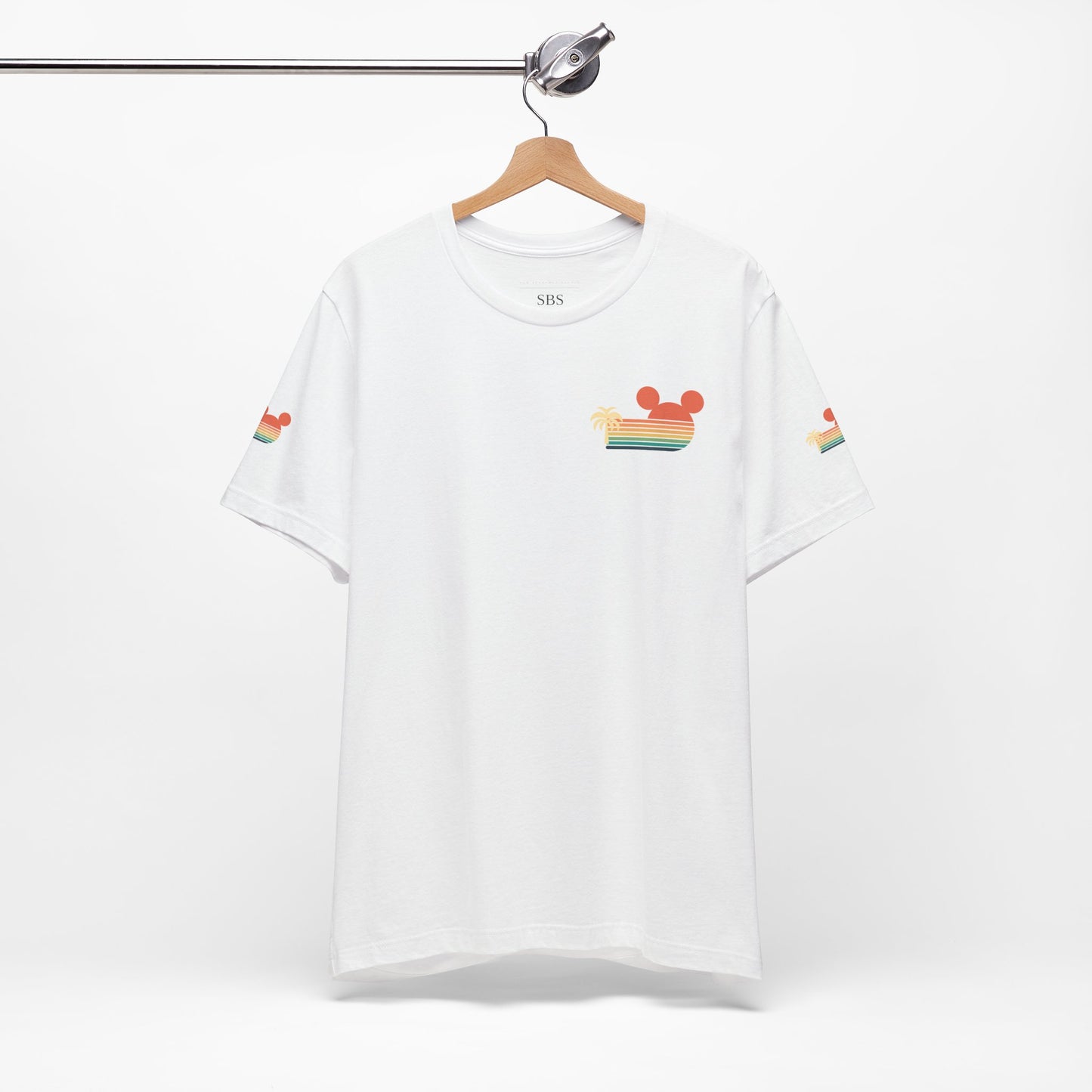 Retro Mickey Mouse summertime Short Sleeve Tee - Unisex Jersey T-Shirt
