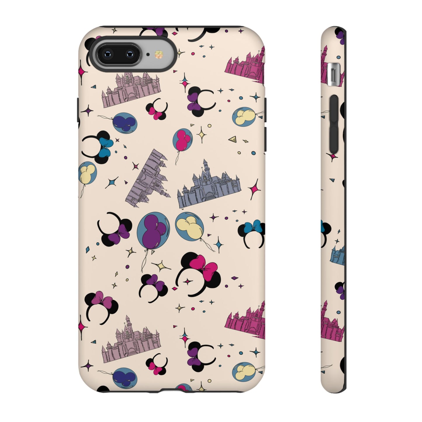 Whimsical Phone Case - Colorful Disney-Inspired Design