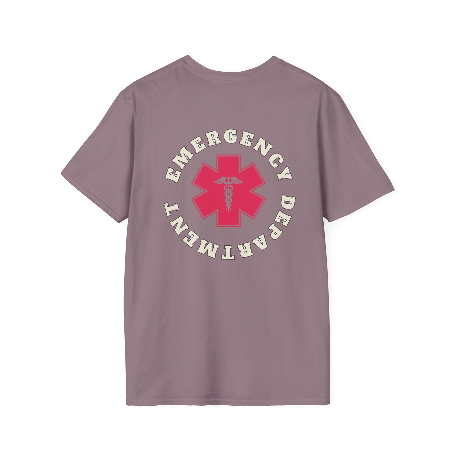 Unisex Softstyle T-Shirt - Emergency Department Print Tee