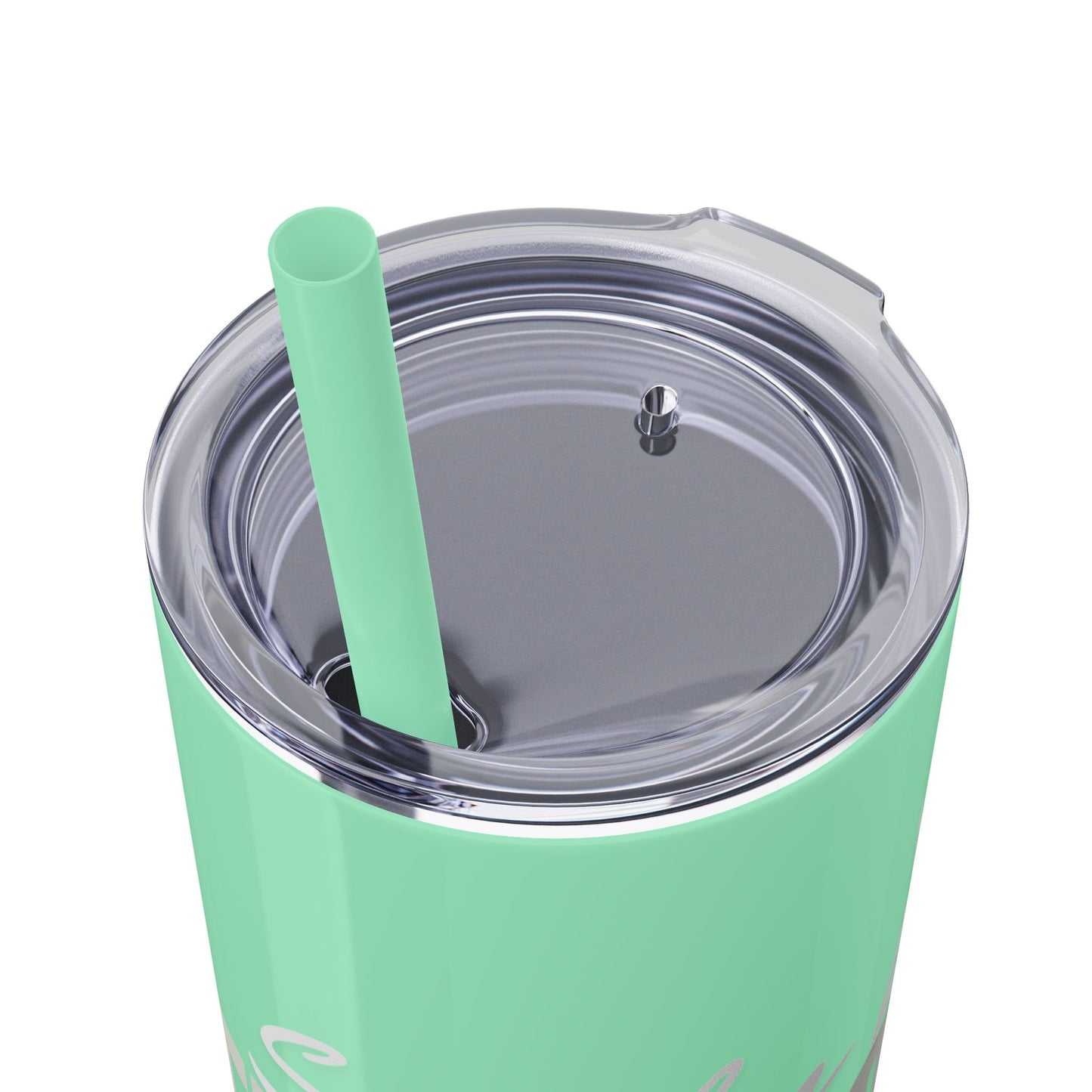 Silly boys EMS is for Girl Skinny Tumbler with Straw - 20oz Travel Cup
