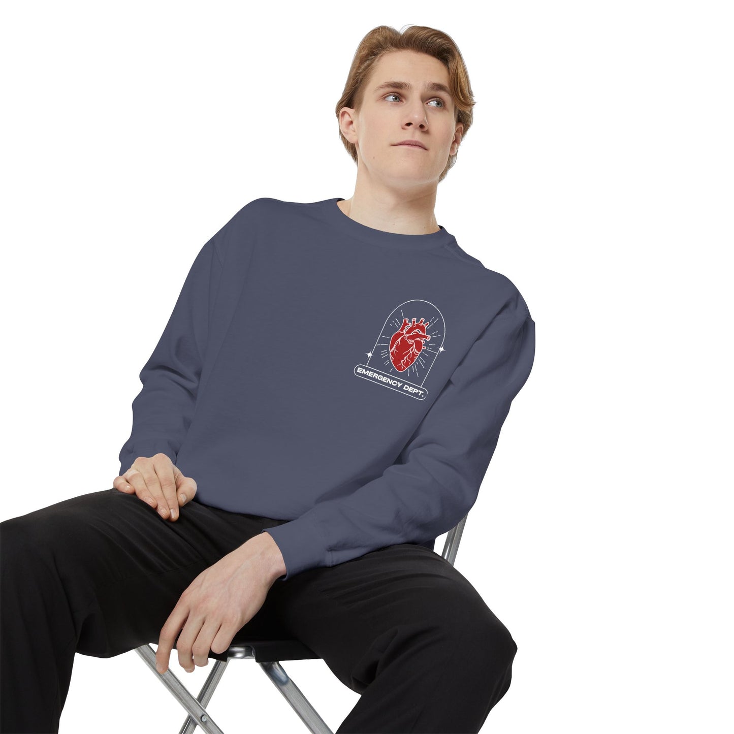 Emergency room sweatshirt| sweatshirt for nurses | emergency dept.