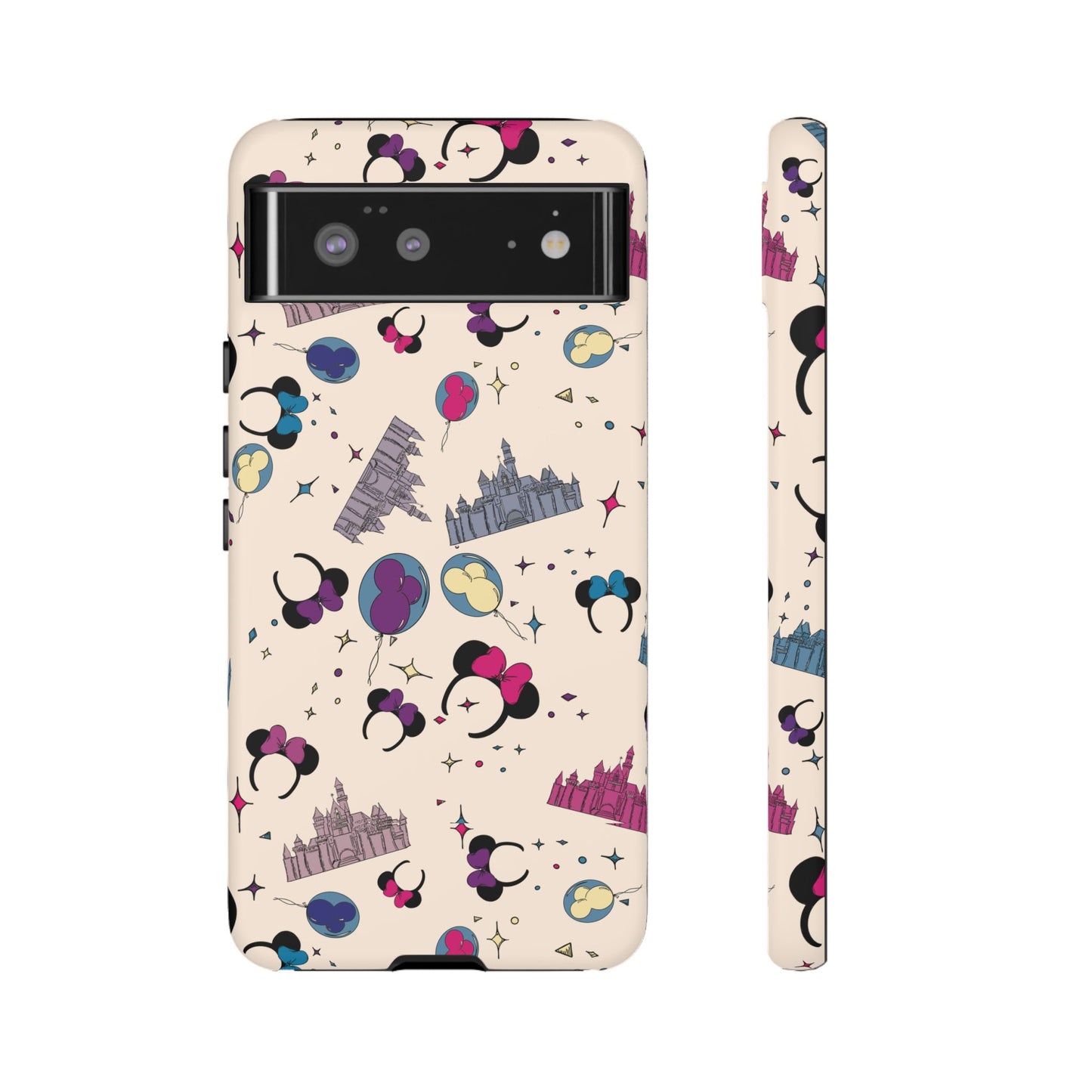 Whimsical Phone Case - Colorful Disney-Inspired Design