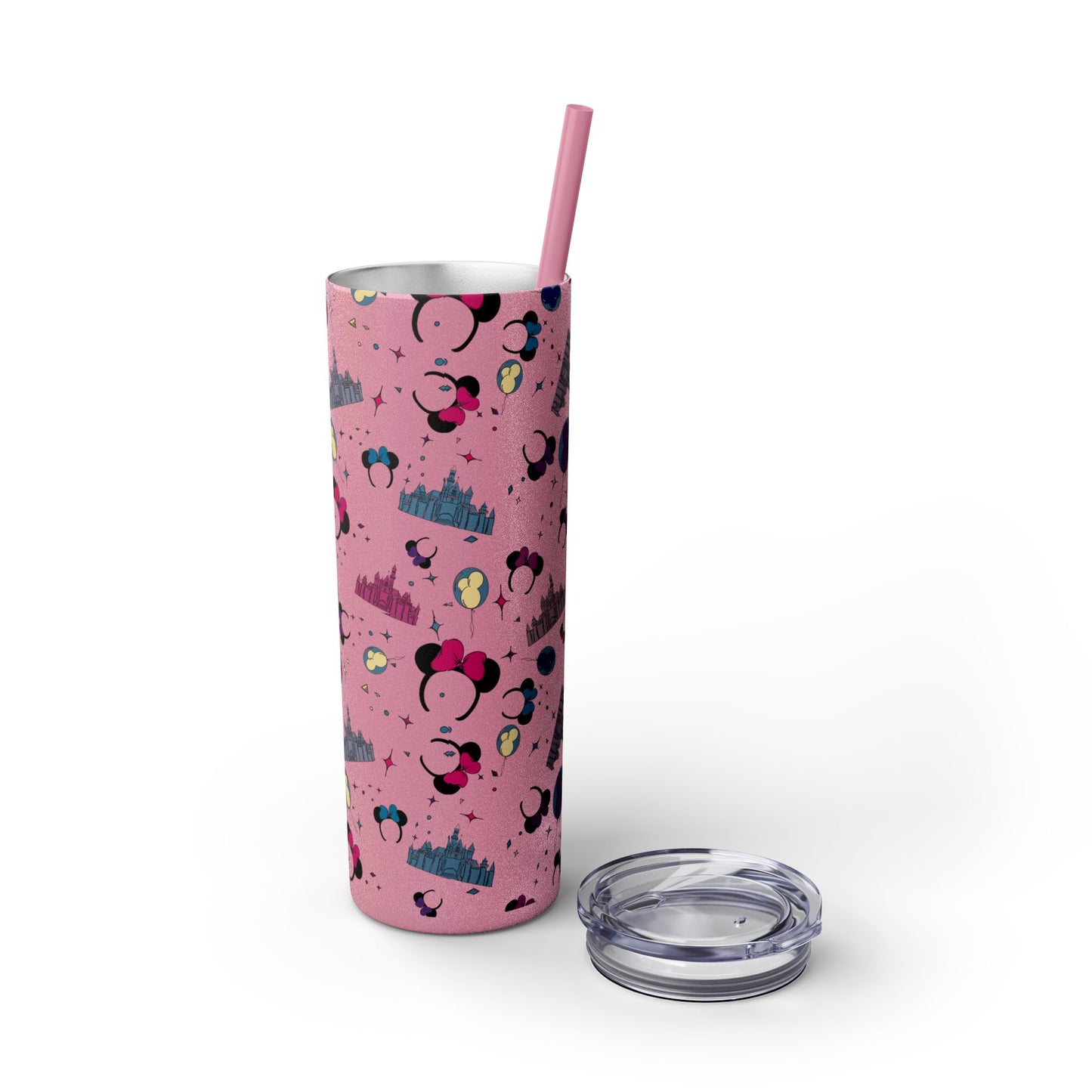 Disneyland Whimsical 20oz Skinny Tumbler with Disney Inspired Design