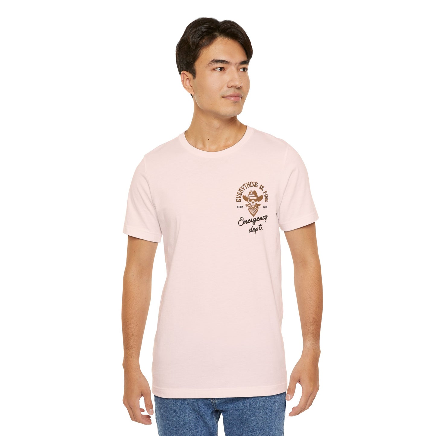 “Everything Is Fine” t Shirt| Emergency Department shirt| nurse shirt| Hospital Staff shirt| Paramedic| ED Tech|