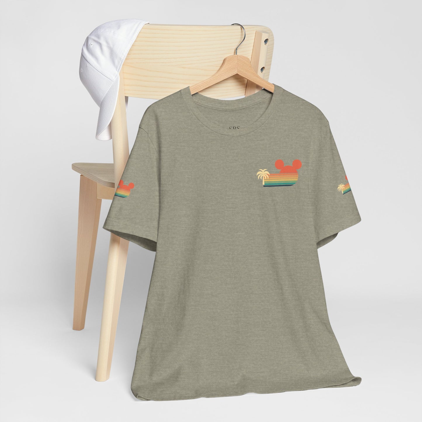 Retro Mickey Mouse summertime Short Sleeve Tee - Unisex Jersey T-Shirt