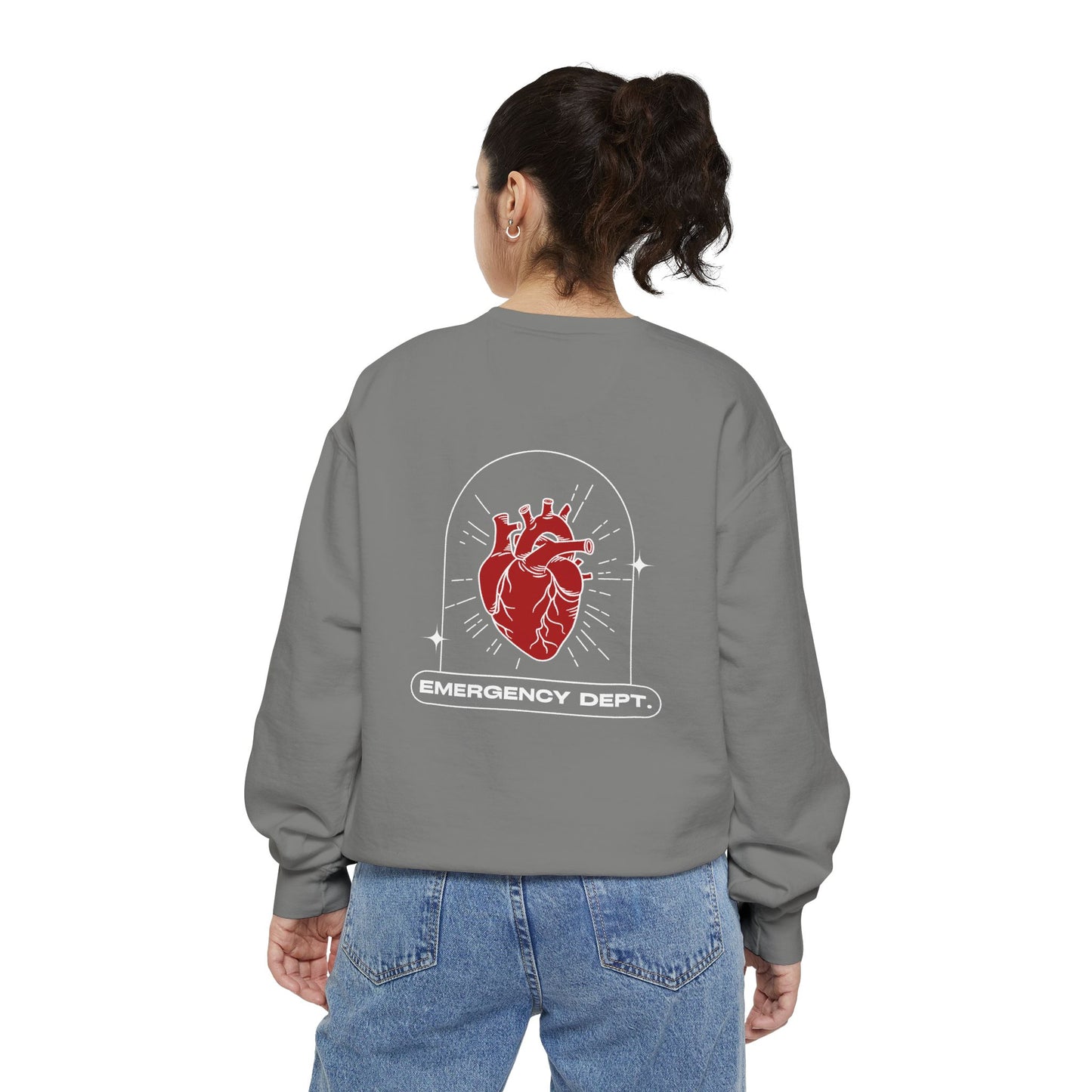 Emergency room sweatshirt| sweatshirt for nurses | emergency dept.