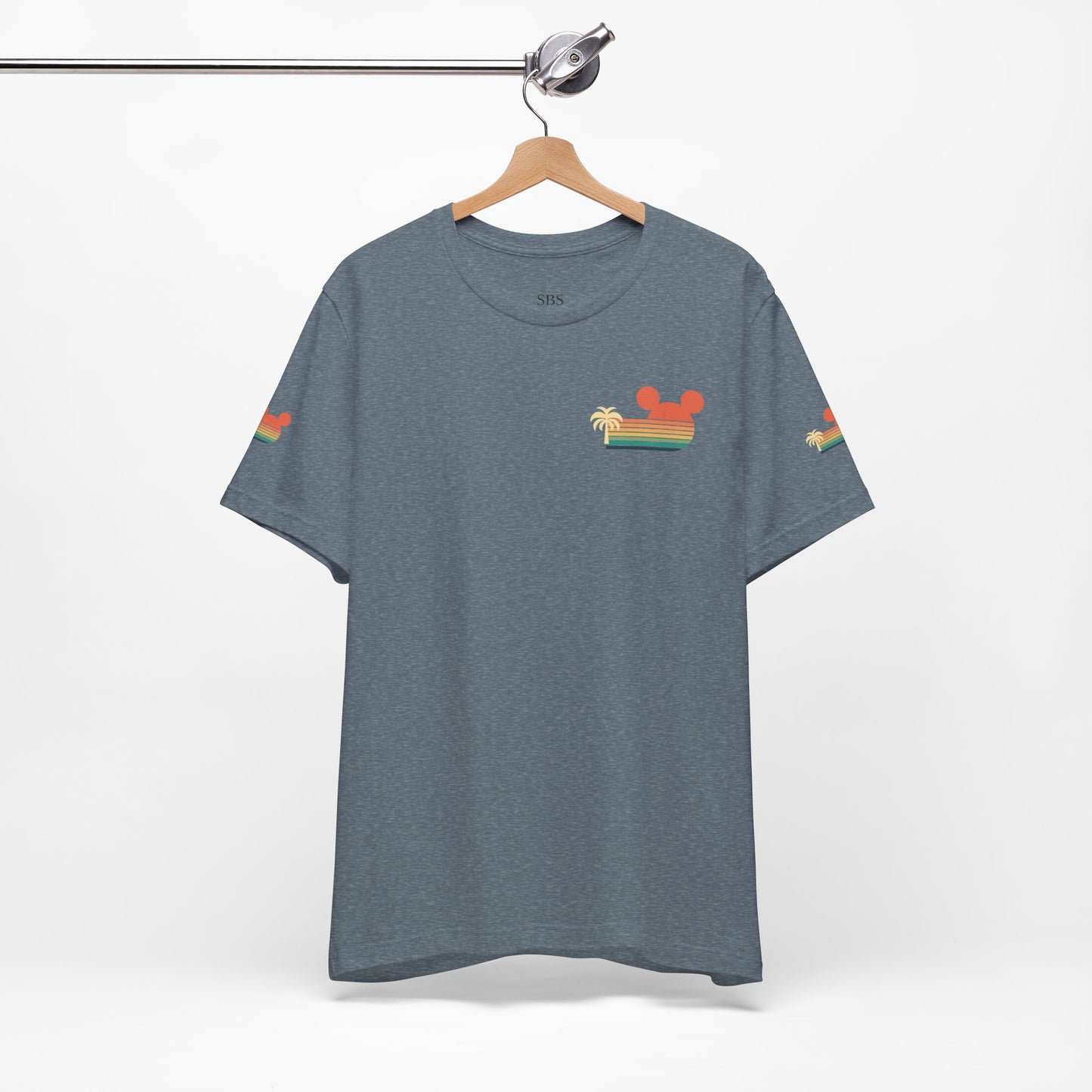 Retro Mickey Mouse summertime Short Sleeve Tee - Unisex Jersey T-Shirt