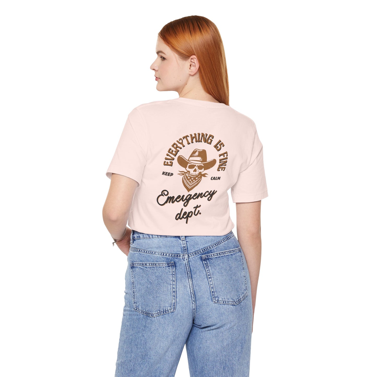 “Everything Is Fine” t Shirt| Emergency Department shirt| nurse shirt| Hospital Staff shirt| Paramedic| ED Tech|