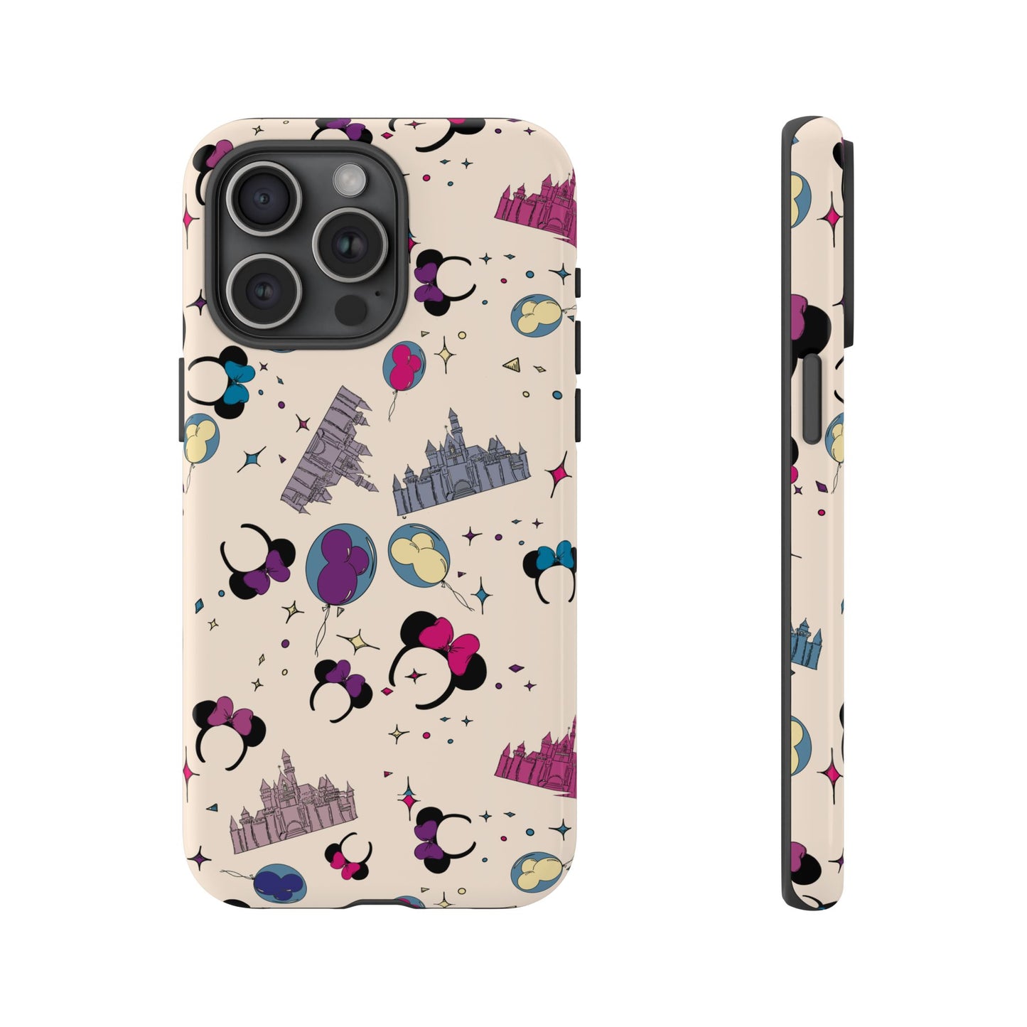 Whimsical Phone Case - Colorful Disney-Inspired Design