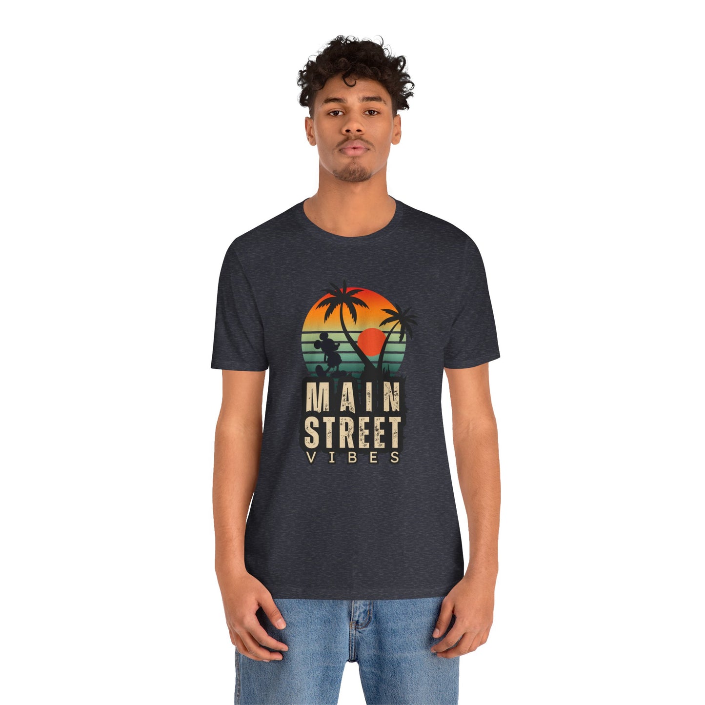 Main Street Vibes| Disneyland Tshirt| DisneyWorld| Unisex Graphic Tee| Vacation shirt
