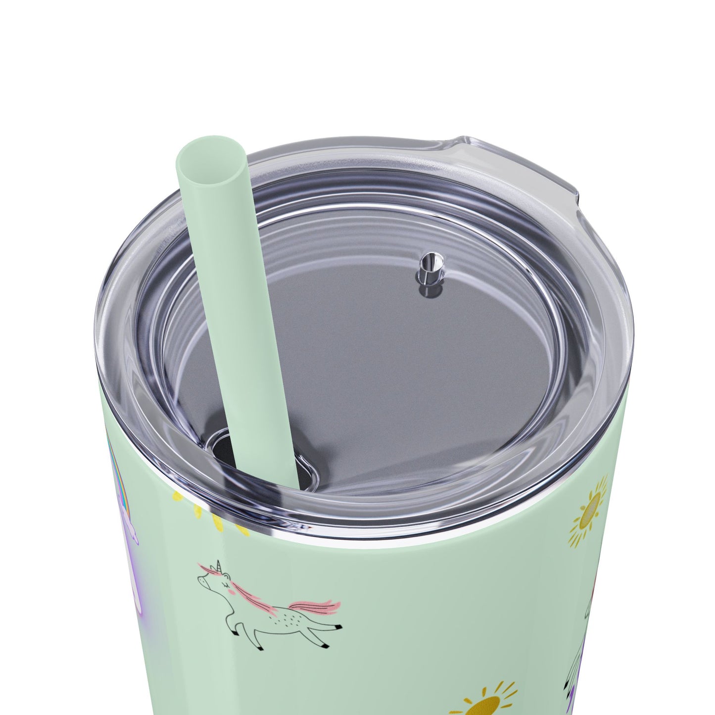 Motivational Unicorn Tumbler - 20oz "Livin' the Dream" funny gift for nurses, EMT’s, paramedics