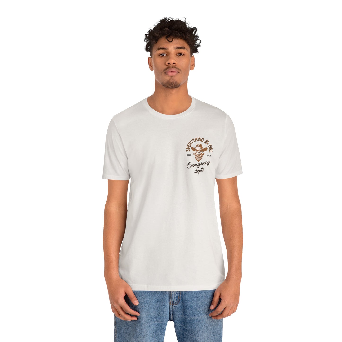 “Everything Is Fine” t Shirt| Emergency Department shirt| nurse shirt| Hospital Staff shirt| Paramedic| ED Tech|